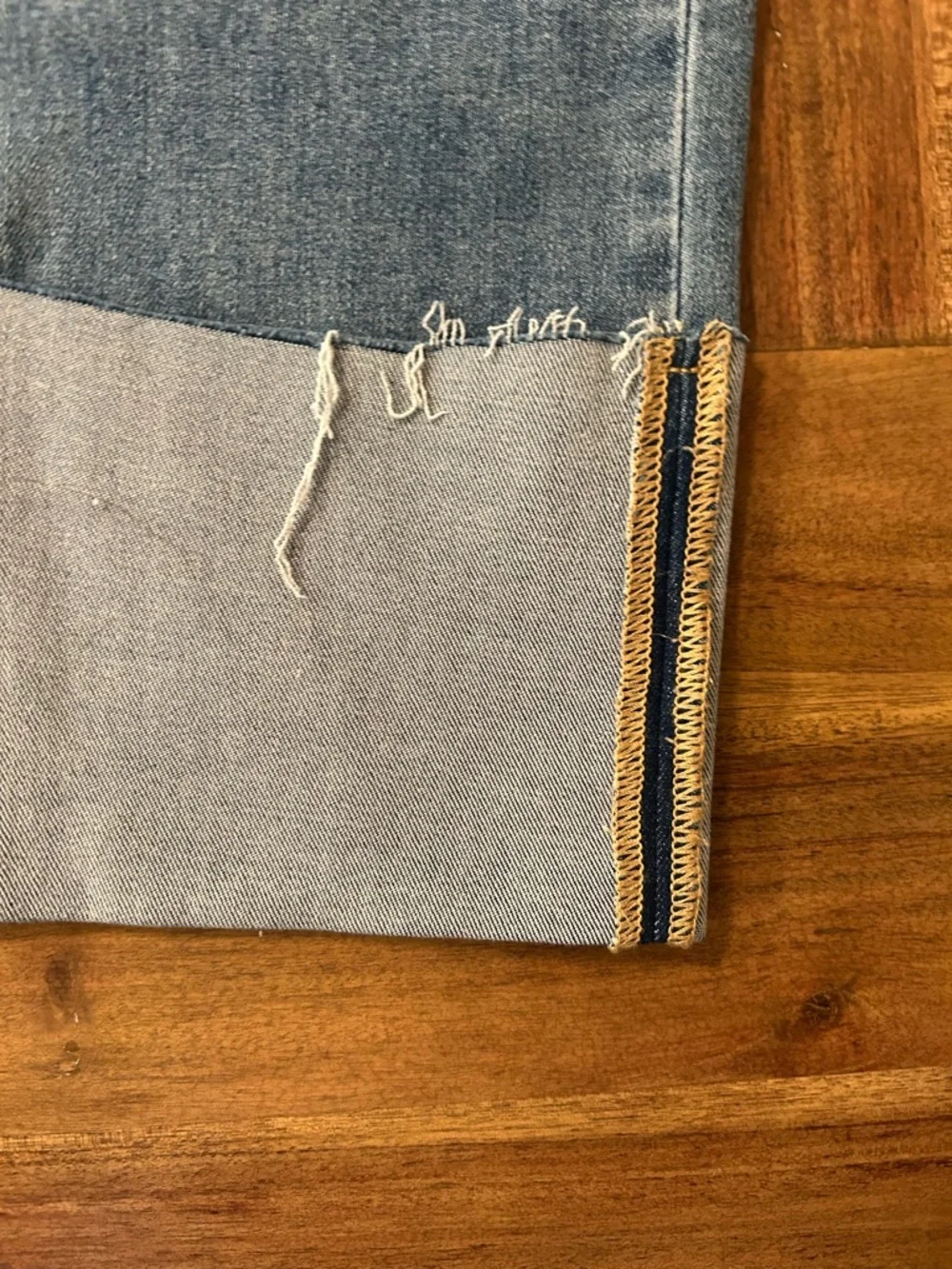 Risen‎ Jeans Light Wash Denim Waistband - Size 3/26 - Picture 6 of 8